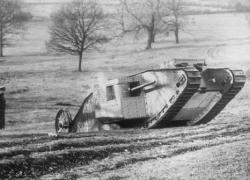 The tanks entered history
