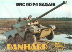 Presentation of the ERC 90 Sagaie at Satory