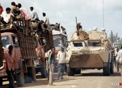 TRANSPORT OF A VAB COMPANY BY THE RO-RO SHIP SAINTE-BEAUME TO MOGADISHU