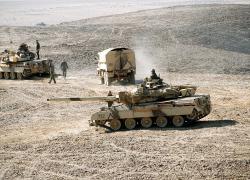 GROUND PHASE OF THE "DESERT STORM" OFFENSIVE