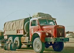 Start of the Berliet Ténéré-Chad mission