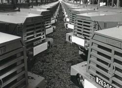 JULY 13, 1960 : DELIVERY OF THE COPY OF THE BERLIET GBC 8KT TO THE ARMY FOR EVALUATION