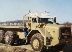 "Presentation of the largest truck in the world, the Berliet T 100