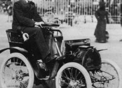 First Victory of Louis Renault in the Paris-Trouville Race