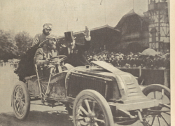 MARCEL RENAULT WINS THE PARIS-VIENNA RACE