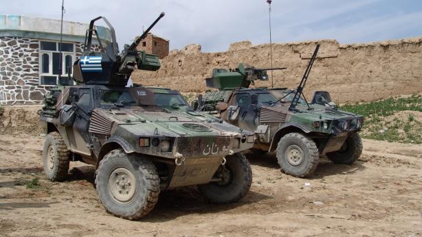 Hellenic Army & French Army VBLs in Afghanistan